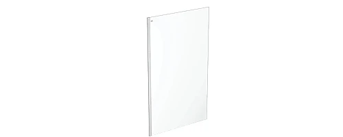 Zástěna sprchová boční sklo - Ideal Standard Connect 2 stříbrná lesk/transparent