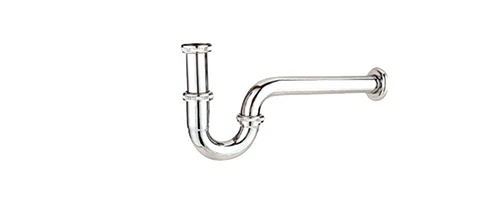 Sifon umyvadlový, mosazný Easy trubkový 5/4",32 mm chrom 